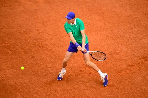 TENNIS : Roland Garros 2025 - Internationaux de France - 06 06 2025 Jannik Sinner ( Italy ) during the 2025 French Open at Roland Garros on Juin 06 , 2025 in Paris, France. ( Photo Dante Badano PSNewz ) - ParisFrance  Copyright: xx