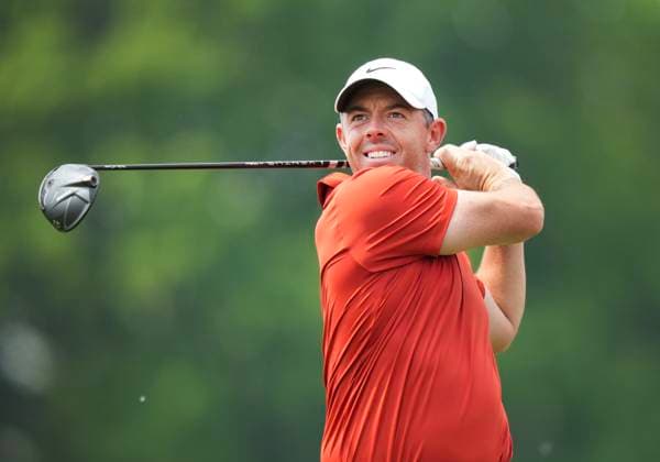 June 6, 2025, Caledon, On, CANADA: Rory McIlroy tees off on the fifth hole during second round of the RBC Canadian Open golf tournament in Caledon, Ont., on Friday, June 6, 2025. Golf 2025: Canadian Open: Second Round  - ZUMAc35_ 20250606_zaf_c35_133 Copyright: xNathanxDenettex