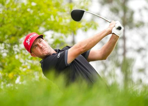 June 6, 2025, Caledon, On, CANADA: Canadian Taylor Pendrith hits his tee shot from the third hole during second round of the RBC Canadian Open golf tournament in Caledon, Ont., on Friday, June 6, 2025. Golf 2025: Canadian Open: Second Round  - ZUMAc35_ 20250606_zaf_c35_146 Copyright: xNathanxDenettex