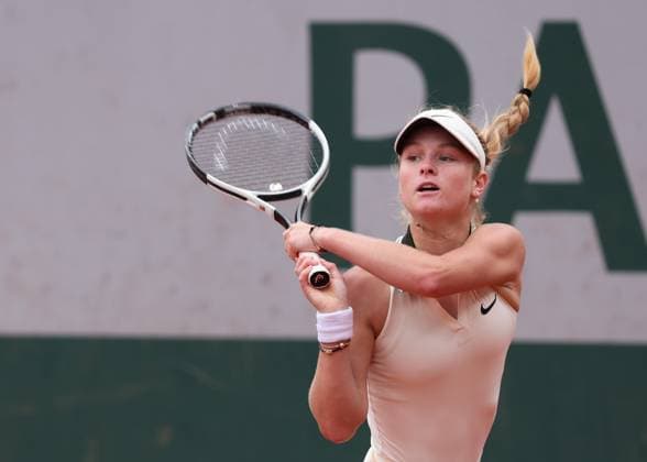 Emerson Jones AUS , Girls Singles, Girls Singles Tennis French Open 2025 Roland Garros Paris France June 6, 2025 Copyright: xJuergenxHasenkopfx