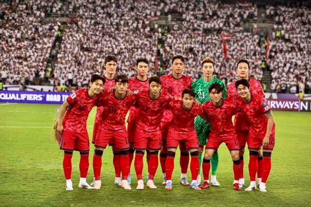 Iraq-South Korea World Cup Qualifiers Match Photo shows moments from the football match between hosting Iraq and visiting South Korea in Basra, Iraq, on June 5, 2025. South Korea won the match 2-0, qualifying for the 2026 World Cup and sending Iraq to playoffs. Basra Basra Iraq Copyright: xSaburxRashidx