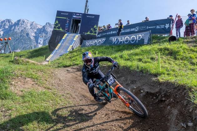 MOUNTAINBIKE - UCI MTB World Series LEOGANG,AUSTRIA,07.JUN.25 - CYCLING, MOUNTAIN BIKE - UCI Mountainbike World Cup, downhill. Image shows Richard Rude Jr (USA)  GEPAxpictures xWolfgangxKofler