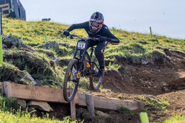 MOUNTAINBIKE - UCI MTB World Series LEOGANG,AUSTRIA,07.JUN.25 - CYCLING, MOUNTAIN BIKE - UCI Mountainbike World Cup, downhill. Image shows Jordan Williams (GBR).  GEPAxpictures xWolfgangxKofler