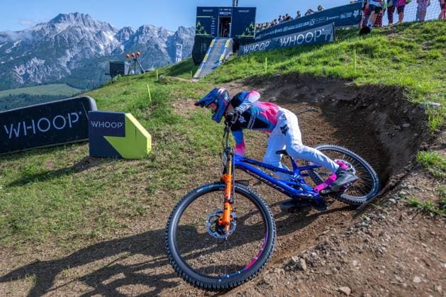 MOUNTAINBIKE - UCI MTB World Series LEOGANG,AUSTRIA,07.JUN.25 - CYCLING, MOUNTAIN BIKE - UCI Mountainbike World Cup, downhill. Image shows Oliver Zwar (SWE).  GEPAxpictures xWolfgangxKofler