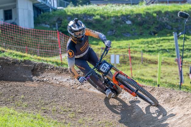 MOUNTAINBIKE - UCI MTB World Series LEOGANG,AUSTRIA,07.JUN.25 - CYCLING, MOUNTAIN BIKE - UCI Mountainbike World Cup, downhill. Image shows Charlie Hatton (GBR).  GEPAxpictures xWolfgangxKofler
