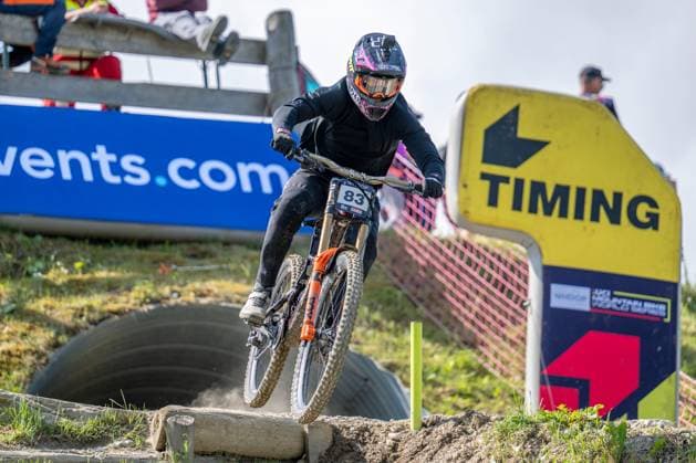 MOUNTAINBIKE - UCI MTB World Series LEOGANG,AUSTRIA,07.JUN.25 - CYCLING, MOUNTAIN BIKE - UCI Mountainbike World Cup, downhill. Image shows Luca Thurlow (GBR).  GEPAxpictures xWolfgangxKofler