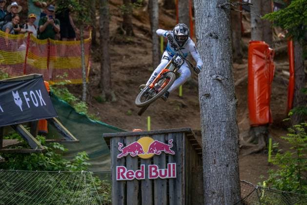 MOUNTAINBIKE - UCI MTB World Series LEOGANG,AUSTRIA,07.JUN.25 - CYCLING, MOUNTAIN BIKE - UCI Mountainbike World Cup, downhill. Image shows Andreas Kolb (AUT).  GEPAxpictures xWolfgangxKofler
