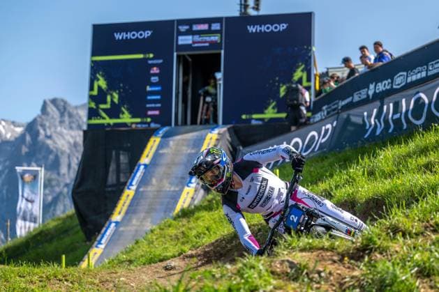 MOUNTAINBIKE - UCI MTB World Series LEOGANG,AUSTRIA,07.JUN.25 - CYCLING, MOUNTAIN BIKE - UCI Mountainbike World Cup, downhill. Image shows Loris Vergier (FRA).  GEPAxpictures xWolfgangxKofler