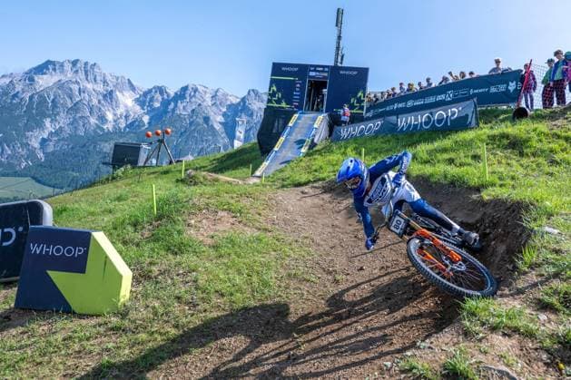 MOUNTAINBIKE - UCI MTB World Series LEOGANG,AUSTRIA,07.JUN.25 - CYCLING, MOUNTAIN BIKE - UCI Mountainbike World Cup, downhill. Image shows Ryan Griffith (CAN).  GEPAxpictures xWolfgangxKofler