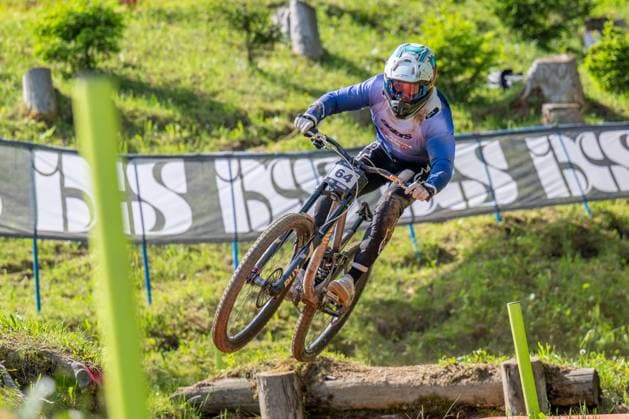 MOUNTAINBIKE - UCI MTB World Series LEOGANG,AUSTRIA,07.JUN.25 - CYCLING, MOUNTAIN BIKE - UCI Mountainbike World Cup, downhill. Image shows Kye A Hern (AUS).  GEPAxpictures xWolfgangxKofler