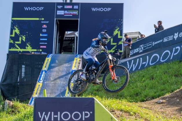 MOUNTAINBIKE - UCI MTB World Series LEOGANG,AUSTRIA,07.JUN.25 - CYCLING, MOUNTAIN BIKE - UCI Mountainbike World Cup, downhill. Image shows Jenna Hastings (NZL).  GEPAxpictures xWolfgangxKofler