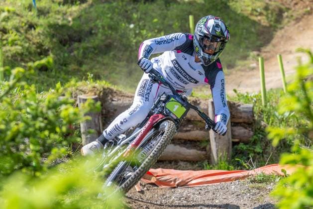 MOUNTAINBIKE - UCI MTB World Series LEOGANG,AUSTRIA,07.JUN.25 - CYCLING, MOUNTAIN BIKE - UCI Mountainbike World Cup, downhill. Image shows Amaury Pierron (FRA).  GEPAxpictures xWolfgangxKofler