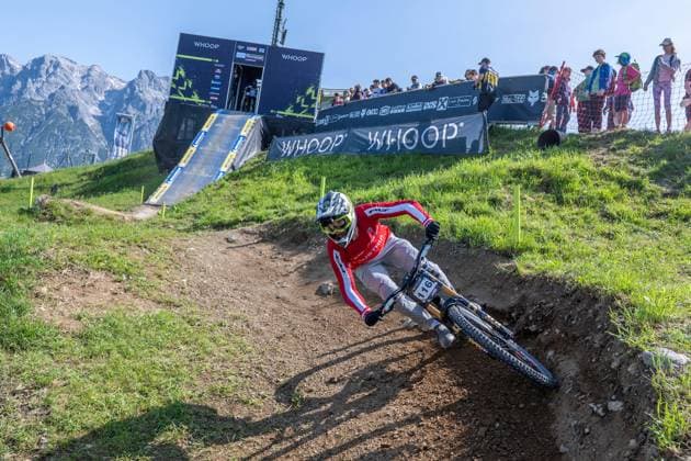 MOUNTAINBIKE - UCI MTB World Series LEOGANG,AUSTRIA,07.JUN.25 - CYCLING, MOUNTAIN BIKE - UCI Mountainbike World Cup, downhill. Image shows Christoph Handl (AUT).  GEPAxpictures xWolfgangxKofler