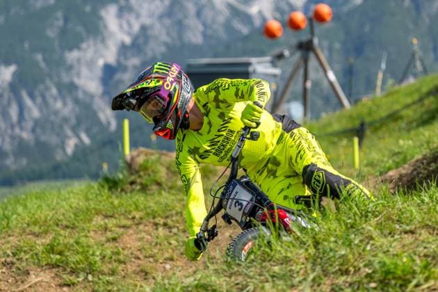 MOUNTAINBIKE - UCI MTB World Series LEOGANG,AUSTRIA,07.JUN.25 - CYCLING, MOUNTAIN BIKE - UCI Mountainbike World Cup, downhill. Image shows Troy Brosnan (AUS).  GEPAxpictures xWolfgangxKofler