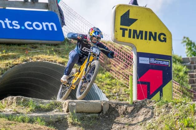 MOUNTAINBIKE - UCI MTB World Series LEOGANG,AUSTRIA,07.JUN.25 - CYCLING, MOUNTAIN BIKE - UCI Mountainbike World Cup, downhill. Image shows Aaron Gwin (USA).  GEPAxpictures xWolfgangxKofler