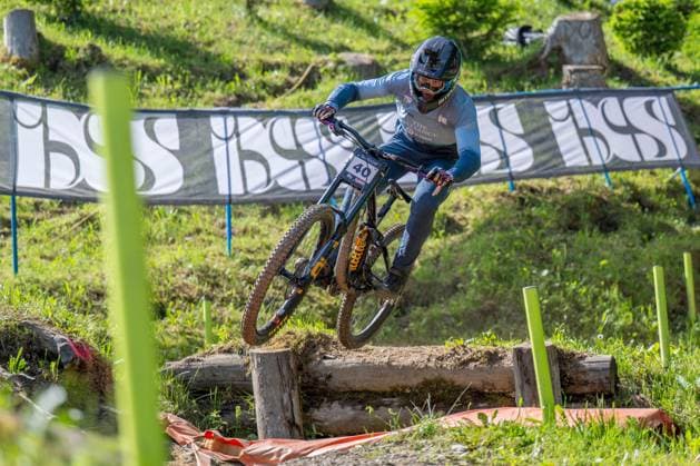 MOUNTAINBIKE - UCI MTB World Series LEOGANG,AUSTRIA,07.JUN.25 - CYCLING, MOUNTAIN BIKE - UCI Mountainbike World Cup, downhill. Image shows Jackson Connelly (AUS).  GEPAxpictures xWolfgangxKofler