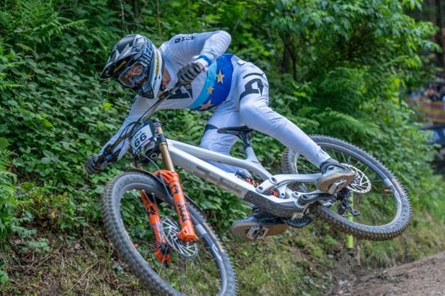 MOUNTAINBIKE - UCI MTB World Series LEOGANG,AUSTRIA,07.JUN.25 - CYCLING, MOUNTAIN BIKE - UCI Mountainbike World Cup, downhill. Image shows Andreas Kolb (AUT).  GEPAxpictures xWolfgangxKofler