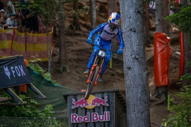 MOUNTAINBIKE - UCI MTB World Series LEOGANG,AUSTRIA,07.JUN.25 - CYCLING, MOUNTAIN BIKE - UCI Mountainbike World Cup, downhill. Image shows Ronan Dunne (IRL).  GEPAxpictures xWolfgangxKofler