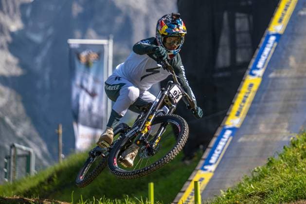 MOUNTAINBIKE - UCI MTB World Series LEOGANG,AUSTRIA,07.JUN.25 - CYCLING, MOUNTAIN BIKE - UCI Mountainbike World Cup, downhill. Image shows Finn Iles (CAN).  GEPAxpictures xWolfgangxKofler