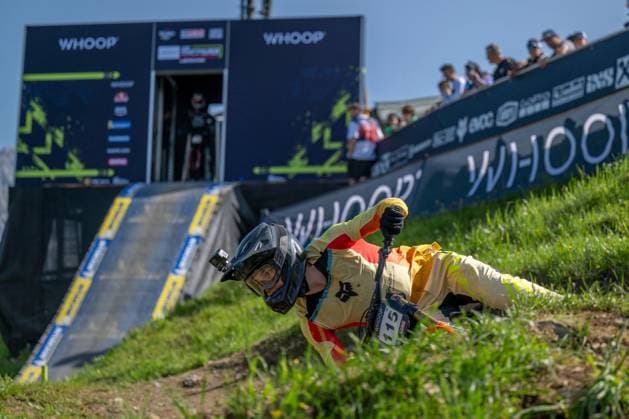 MOUNTAINBIKE - UCI MTB World Series LEOGANG,AUSTRIA,07.JUN.25 - CYCLING, MOUNTAIN BIKE - UCI Mountainbike World Cup, downhill. Image shows Eliel Maukonen (FIN).  GEPAxpictures xWolfgangxKofler