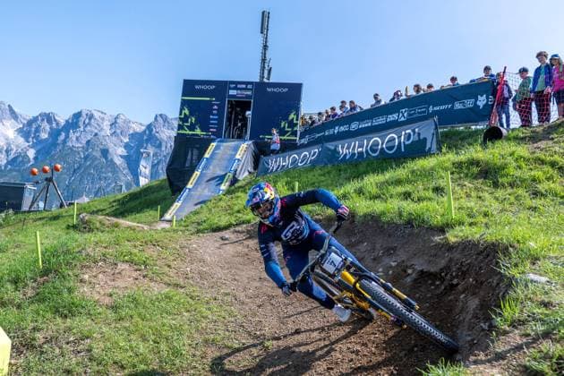 MOUNTAINBIKE - UCI MTB World Series LEOGANG,AUSTRIA,07.JUN.25 - CYCLING, MOUNTAIN BIKE - UCI Mountainbike World Cup, downhill. Image shows Aaron Gwin (USA).  GEPAxpictures xWolfgangxKofler