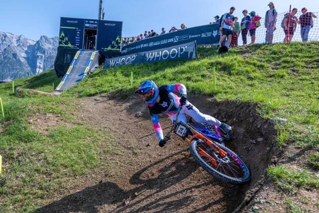 MOUNTAINBIKE - UCI MTB World Series LEOGANG,AUSTRIA,07.JUN.25 - CYCLING, MOUNTAIN BIKE - UCI Mountainbike World Cup, downhill. Image shows Oliver Zwar (SWE).  GEPAxpictures xWolfgangxKofler