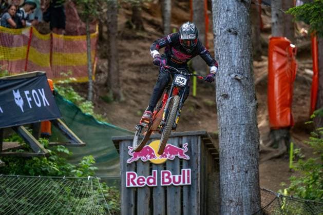 MOUNTAINBIKE - UCI MTB World Series LEOGANG,AUSTRIA,07.JUN.25 - CYCLING, MOUNTAIN BIKE - UCI Mountainbike World Cup, downhill. Image shows Stefano Introzzi (ITA).  GEPAxpictures xWolfgangxKofler