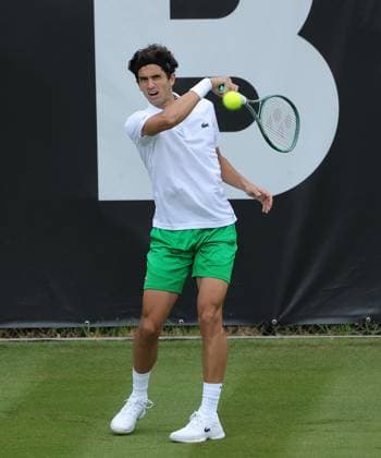07 06 2025, ATP Tour, Boss Open Weissenhof Stuttgart , Tennis, Sport , in the picture Pierre Hugues Herbert FRA