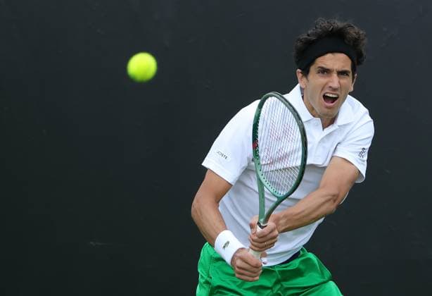 07 06 2025, ATP Tour, Boss Open Weissenhof Stuttgart , Tennis, Sport , in the picture Pierre Hugues Herbert FRA