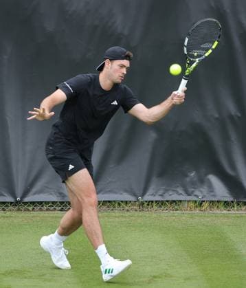 07 06 2025, ATP Tour, Boss Open Weissenhof Stuttgart , Tennis, Sport , in the picture Maximilian Marterer GER