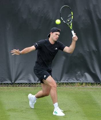 07 06 2025, ATP Tour, Boss Open Weissenhof Stuttgart , Tennis, Sport , in the picture Maximilian Marterer GER