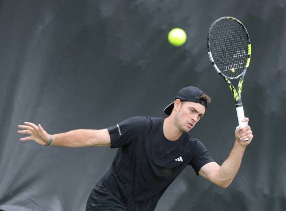 07 06 2025, ATP Tour, Boss Open Weissenhof Stuttgart , Tennis, Sport , in the picture Maximilian Marterer GER