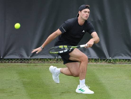07 06 2025, ATP Tour, Boss Open Weissenhof Stuttgart , Tennis, Sport , in the picture Maximilian Marterer GER