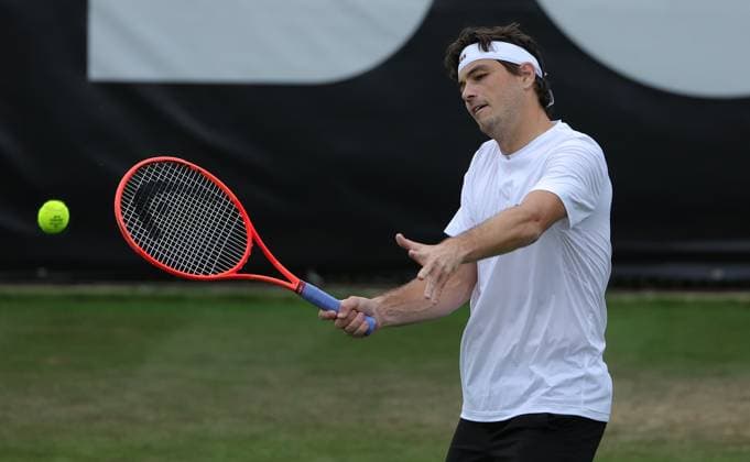 07 06 2025, ATP Tour, Boss Open Weissenhof Stuttgart , Tennis, Sport , in the picture Taylor Fritz USA