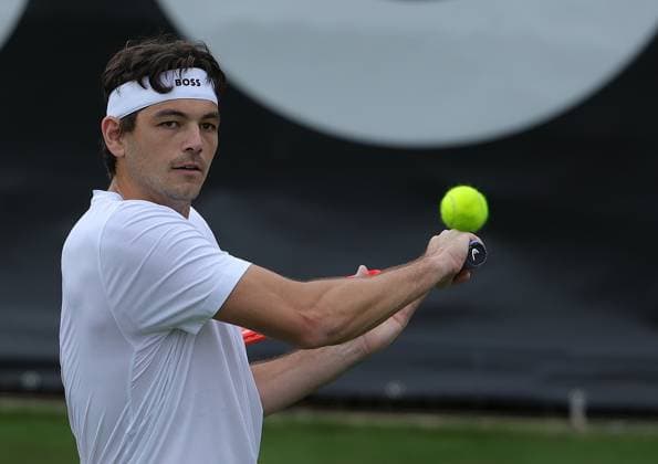 07 06 2025, ATP Tour, Boss Open Weissenhof Stuttgart , Tennis, Sport , in the picture Taylor Fritz USA