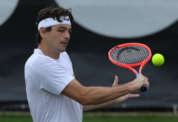 07 06 2025, ATP Tour, Boss Open Weissenhof Stuttgart , Tennis, Sport , in the picture Taylor Fritz USA