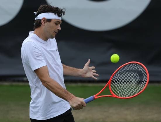 07 06 2025, ATP Tour, Boss Open Weissenhof Stuttgart , Tennis, Sport , in the picture Taylor Fritz USA