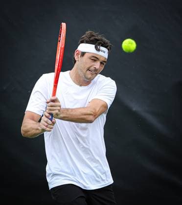 07 06 2025, ATP Tour, Boss Open Weissenhof Stuttgart , Tennis, Sport , in the picture Taylor Fritz USA