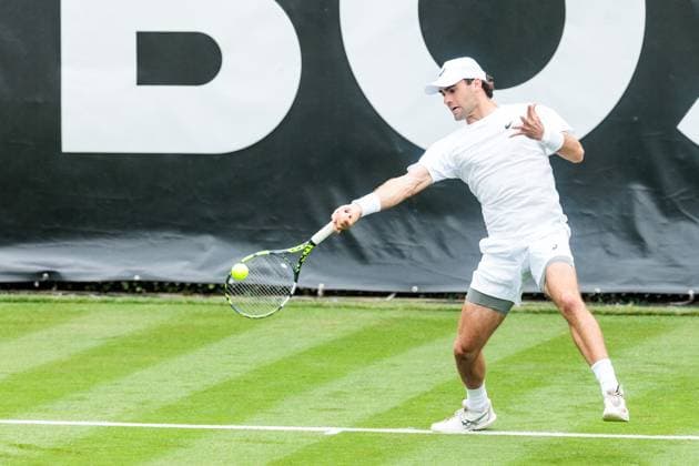 BOSS OPEN ATP250 07 06 2025 Eliot Spizzirri USA in match against Li Tu AUS BOSS OPEN ATP250 Stuttgart, Tennisclub Weissenhof on 07 06 2025 Copyright: xBEAUTIFULxSPORTS Wunderlx