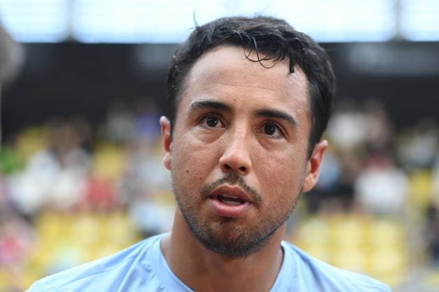 Hugo Dellien of Bolivia, winner of the final match against Tseng Chun-Hsin of Taiwan, at the UniCredit Czech Open, ATP, Tennis Herren Challenger tour in Prostejov, Czech Republic, June 7, 2025. (CTKxPhoto LudekxPerina) CTKPhotoP2025060702750  CTKPhotoP2025060702750