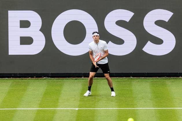 BOSS OPEN ATP250 07 06 2025 Taylor Fritz USA trains, Training BOSS OPEN ATP250 Stuttgart, Tennisclub Weissenhof on 07 06 2025 Copyright: xBEAUTIFULxSPORTS Wunderlx