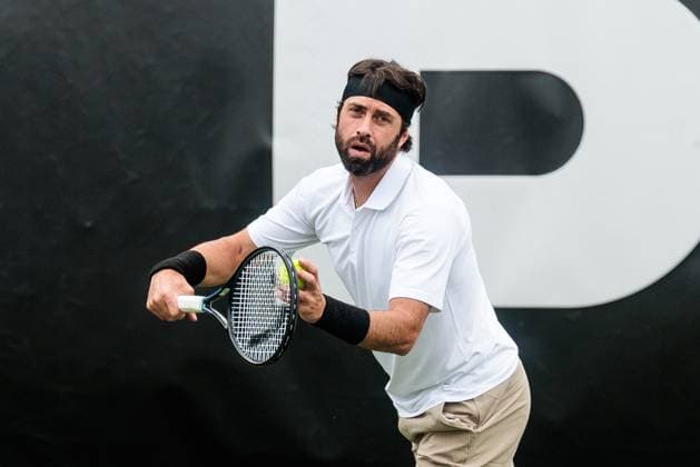 BOSS OPEN ATP250 07 06 2025 Nikolos Bassilashvili GEO in match against Hugo Grenier FRA BOSS OPEN ATP250 Stuttgart, Tennisclub Weissenhof on 07 06 2025 Copyright: xBEAUTIFULxSPORTS Wunderlx