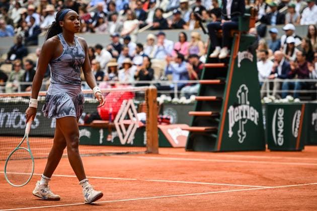 June 7, 2025, Paris, France, France: Coco GAUFF of United States during the fourteenth day of Roland-Garros 2025, French Open 2025, Grand Slam tennis tournament at Roland-Garros Stadium on June 07, 2025 in Paris, France. Paris France - ZUMAm308 20250607_zsp_m308_012 Copyright: xMatthieuxMirvillex