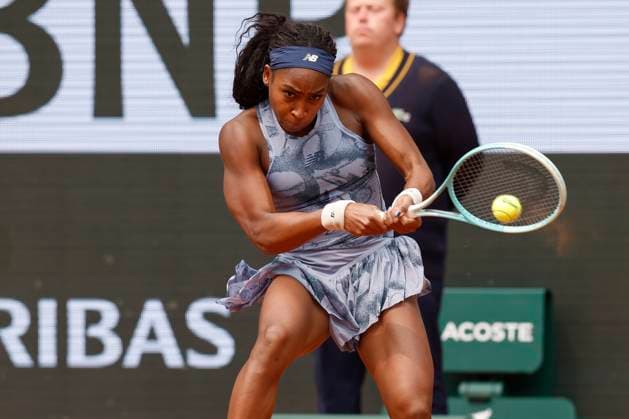 June 7, 2025, Paris, Paris, France: Coco Gauff (USA) in action during the tennis Grand Slam of Roland Garros 2025 ladies final match between Aryna Sabalenka (RUS) and Coco Gauff (USA) at Philippe Chatrier central court in Roland Garros Stadium - on June 07 2025.Paris - France Paris France - ZUMAb253 20250607_zsp_b253_015 Copyright: xLoicxBaratouxx