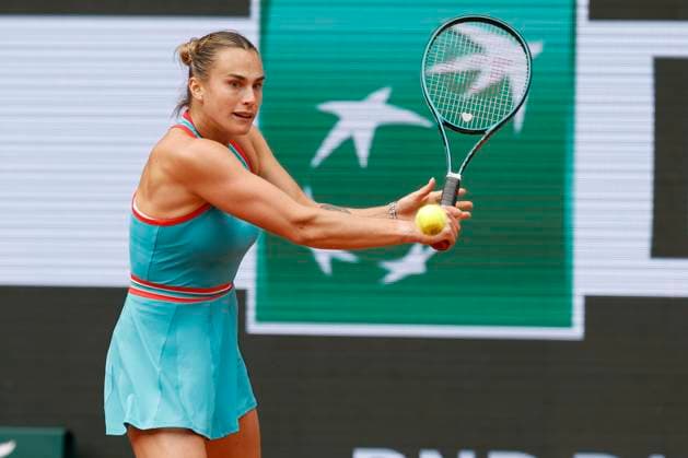 June 7, 2025, Paris, Paris, France: Aryna Sabalenka (RUS) in action during the tennis Grand Slam of Roland Garros 2025 ladies final match between Aryna Sabalenka (RUS) and Coco Gauff (USA) at Philippe Chatrier central court in Roland Garros Stadium - on June 07 2025.Paris - France Paris France - ZUMAb253 20250607_zsp_b253_029 Copyright: xLoicxBaratouxx