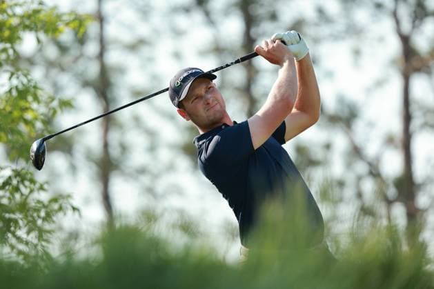 RBC Canadian Open CALEDON, ONTARIO-JUNE 7 Vince Whaley of the United States plays his tee shot on the third hole during the third round of the RBC Canadian Open at TPC Toronto at Osprey Valley in Caledon, Ontario, Canada on Saturday, June 7, 2025. Caledon Ontario United States  Copyright: xJorgexLemusx originalFilename:lemus-rbccanad250607_npykm.jpg