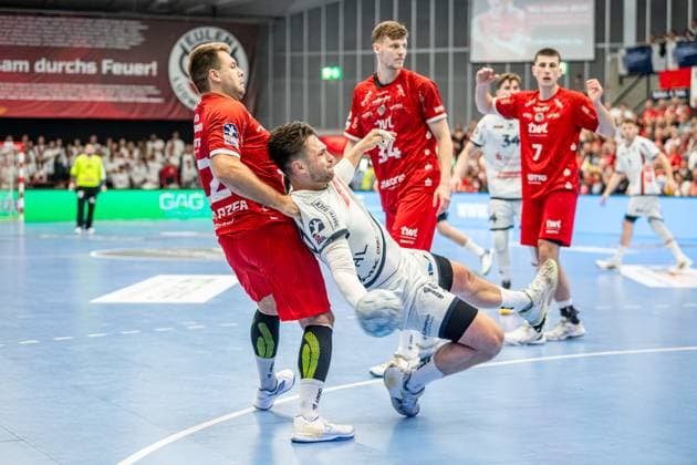 Handball, 2nd HBL, Eulen Ludwigshafen - TV Hüttenberg