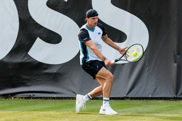 BOSS OPEN ATP250 07 06 2025 Marton Fucsovics HUN in match against Patrick Zahraj GER BOSS OPEN ATP250 Stuttgart, Tennisclub Weissenhof on 07 06 2025 Copyright: xBEAUTIFULxSPORTS Wunderlx