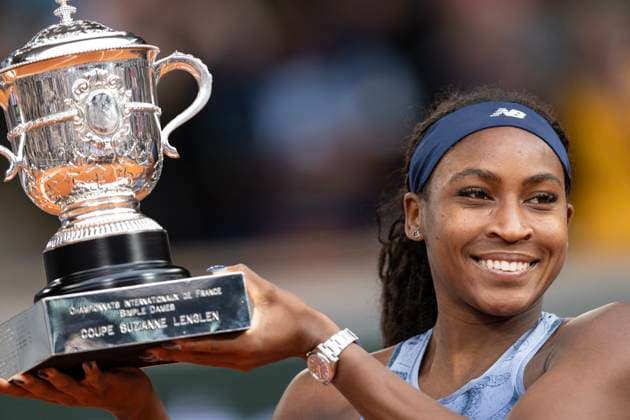 Coco Gauff remporte son premier titre lors de la Finale des internationaux de France de Tennis de Roland Garros 2025 (Jour 14) Coco Gauff remporte son premier titre lors de la Finale des internationaux de France de Tennis de Roland Garros 2025 (Jour 14), à Paris, France, le 7 juin 2025. Cyril Moreau Bestimage Coco Gauff wins her first title at the 2025 Roland Garros French Open Final (Day 14) in Paris, France, on June 7, 2025. Cyril Moreau Bestimage Paris France  Copyright: xCYRILxMOREAUx xBESTIMAGExCYRILxMOREAUx xBESTIMAGEx