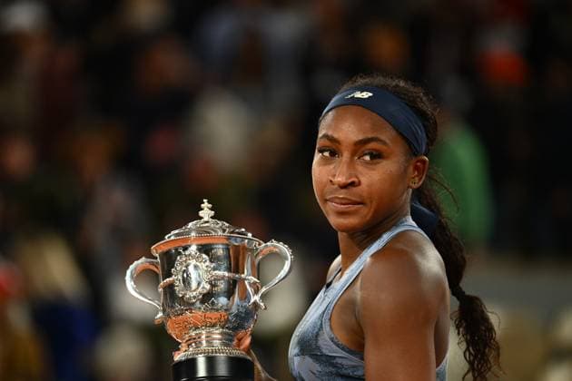 Roland Garros 2025: Victory in the Women s Singles Final by Coco Gauff (USA) who faced Aryna Sabalenka on the Philippe Chatrier court during the Grand Slam tournament, in Paris, on June 7, 2025, at the Roland-Garros stadium, - 07 06 2025 - France Ile-de-France (region) Paris -  JulienxMattiax xLexPictorium LePictorium_0310314